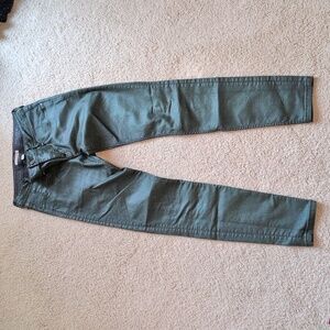 Women's Burberry Olive Green Skinny Jeans Size 27